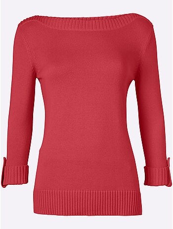 Pull à Manches 3/4 50% Coton - Taille Standard - Witt