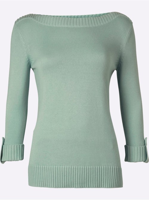 Pull à Manches 3/4 50% Coton - Taille Standard - Witt - Kiabi