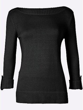 Pull à Manches 3/4 50% Coton - Taille Standard - Witt