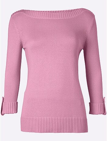Pull à Manches 3/4 50% Coton - Taille Standard - Witt