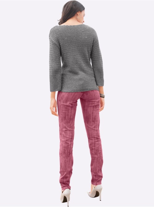 Pull à Manches 3/4 Affinant - Taille Standard - helline - Kiabi