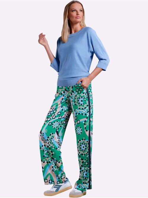 Pull à Manches 3/4 Manches Chauve-souris 3/4 - Taille Standard - helline - Kiabi