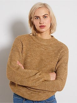 Pull à manches ballons - Kiabi