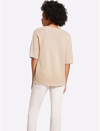 Pull à manches courtes - taille standard - helline