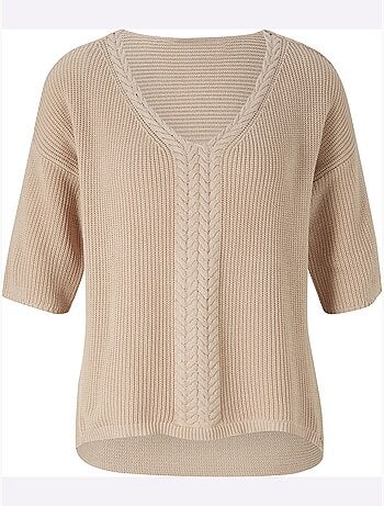 Pull à manches courtes - taille standard - helline
