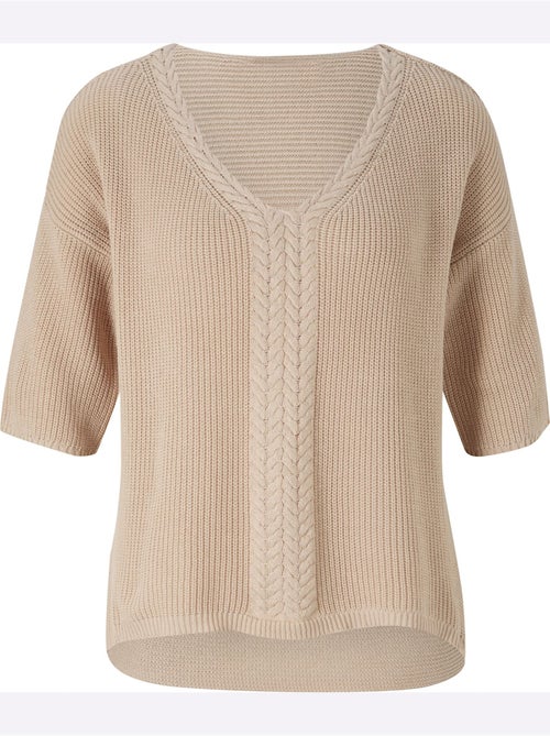 Pull à Manches Courtes - Taille Standard - Helline - Kiabi Pull à Manches Courtes - Taille Standard - Helline - Kiabi