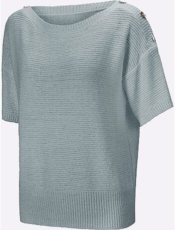 Pull à manches courtes - taille standard - helline