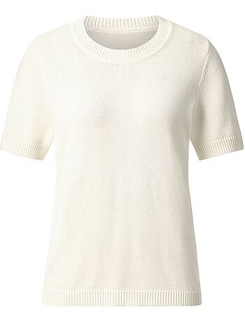 Pull à Manches Courtes 50% Coton - Taille Standard - Witt
