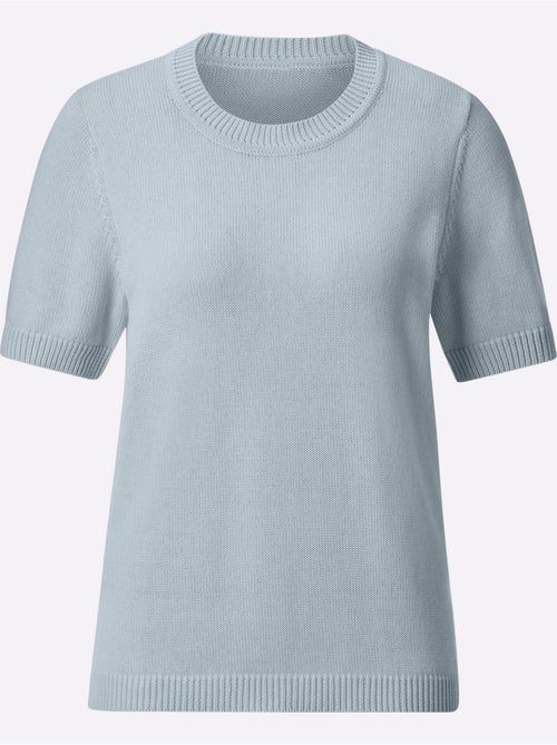 Pull à Manches Courtes 50% Coton - Taille Standard - Witt - Kiabi