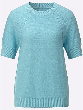 Pull à Manches Courtes 50% Coton - Taille Standard - Witt