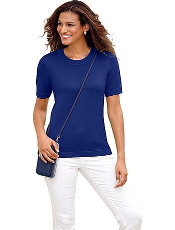 Pull à Manches Courtes 50% Coton - Taille Standard - Witt