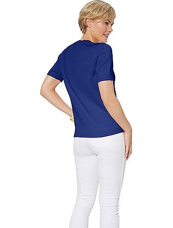 Pull à Manches Courtes 50% Coton - Taille Standard - Witt