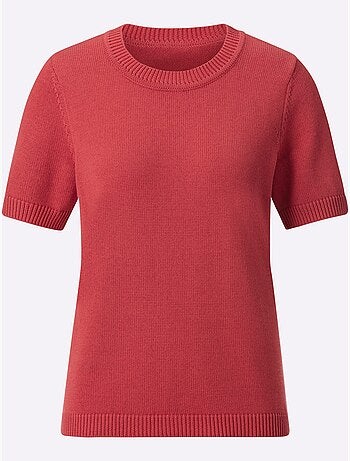 Pull à Manches Courtes 50% Coton - Taille Standard - Witt