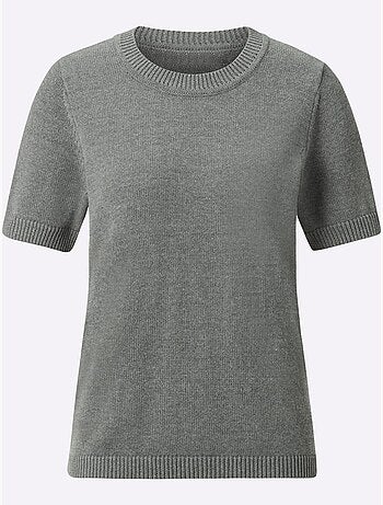 Pull à Manches Courtes 50% Coton - Taille Standard - Witt