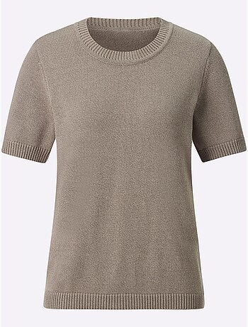 Pull à Manches Courtes 50% Coton - Taille Standard - Witt