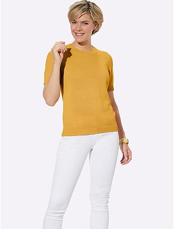 Pull à Manches Courtes 50% Coton - Taille Standard - Witt