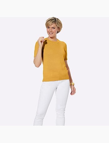 Pull à Manches Courtes 50% Coton - Taille Standard - Witt