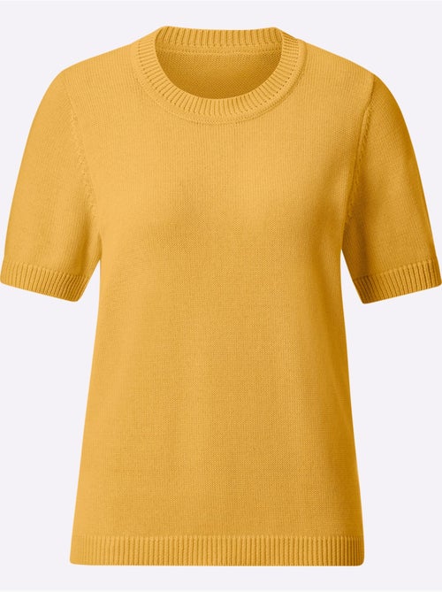 Pull à Manches Courtes 50% Coton - Taille Standard - Witt - Kiabi