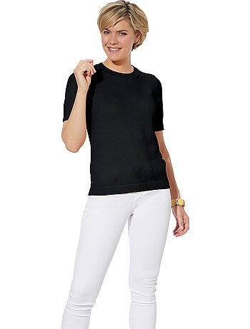 Pull à Manches Courtes 50% Coton - Taille Standard - Witt