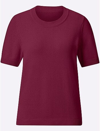 Pull à Manches Courtes 50% Coton - Taille Standard - Witt