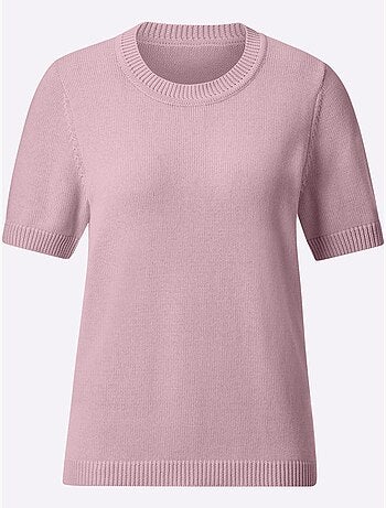 Pull à Manches Courtes 50% Coton - Taille Standard - Witt