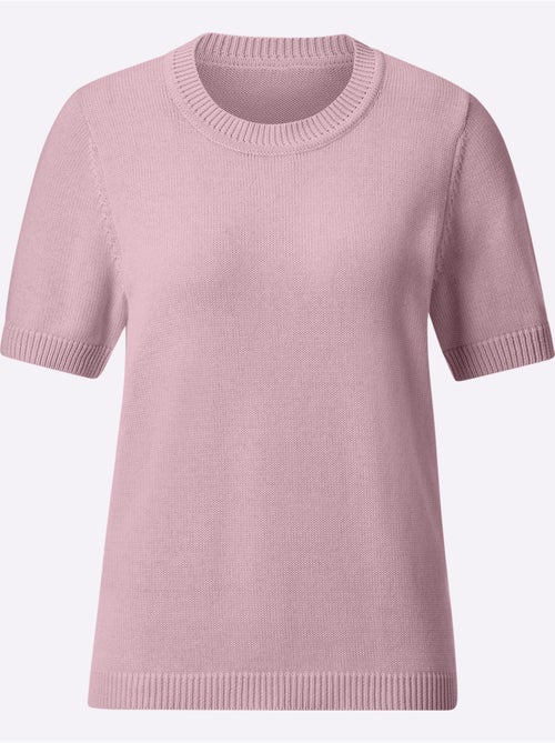 Pull à Manches Courtes 50% Coton - Taille Standard - Witt - Kiabi