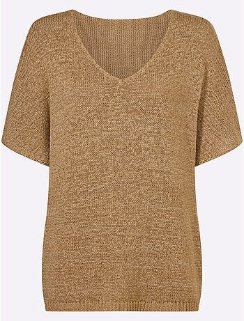 Pull à Manches Courtes Mancherons Tendance - Taille Standard - Helline