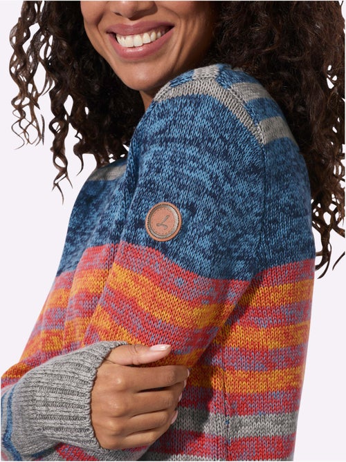 Pull à Manches Longues - Taille Standard - Witt - Kiabi Pull à Manches Longues - Taille Standard - Witt - Kiabi