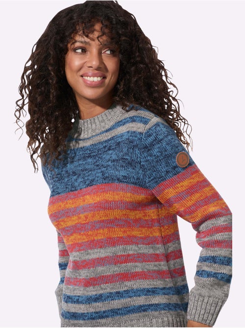 Pull à Manches Longues - Taille Standard - Witt - Kiabi Pull à Manches Longues - Taille Standard - Witt - Kiabi