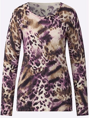 Pull à Manches Longues 30% Laine - Taille Standard - Helline