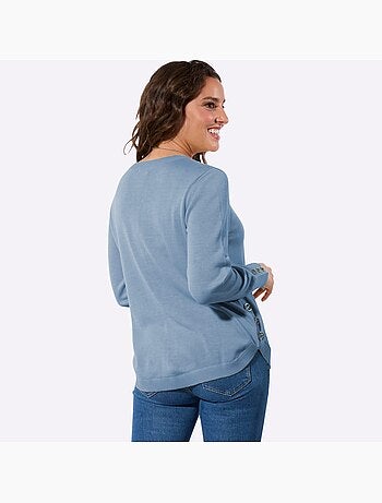 Pull à Manches Longues 50% Coton - Taille Standard - Witt