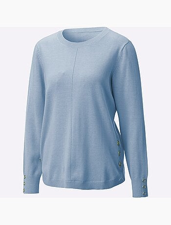 Pull à Manches Longues 50% Coton - Taille Standard - Witt