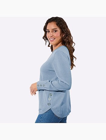 Pull à Manches Longues 50% Coton - Taille Standard - Witt