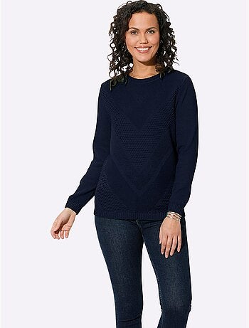 Pull à Manches Longues 50% Coton - Taille Standard - Witt