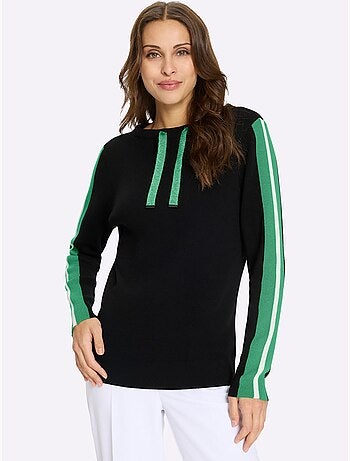 Pull à manches longues 50% coton - taille standard - witt