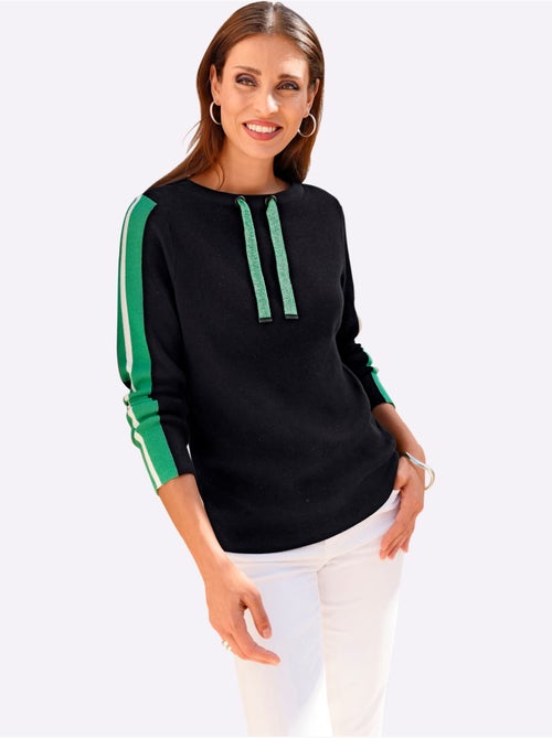 Pull à manches longues 50% coton - taille standard - witt - Kiabi