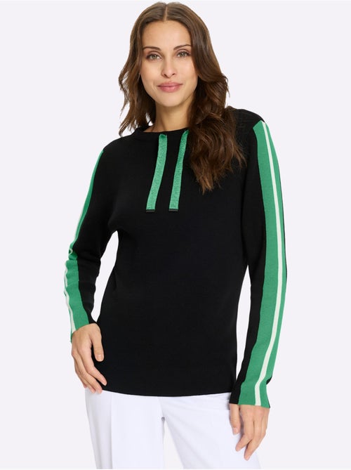 Pull à manches longues 50% coton - taille standard - witt - Kiabi