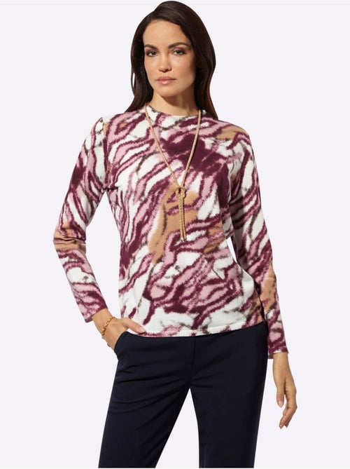 Pull à Manches Longues 50% Lyocell - Taille Standard - Helline - Kiabi Pull à Manches Longues 50% Lyocell - Taille Standard - Helline - Kiabi