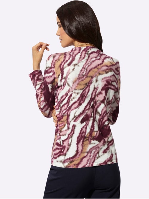 Pull à Manches Longues 50% Lyocell - Taille Standard - Helline - Kiabi Pull à Manches Longues 50% Lyocell - Taille Standard - Helline - Kiabi