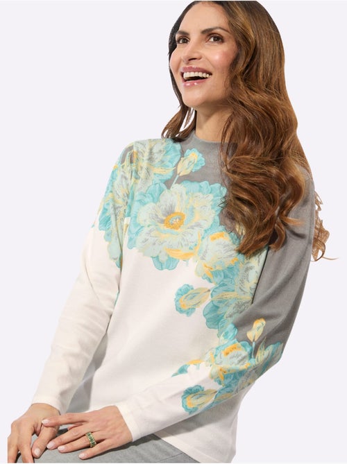 Pull à Manches Longues 50% Viscose - Taille Standard - Witt - Kiabi Pull à Manches Longues 50% Viscose - Taille Standard - Witt - Kiabi