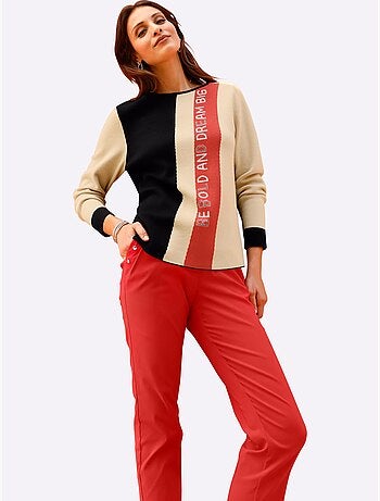 Pull à Manches Longues 50% Viscose (ecovero) - Taille Standard - Witt