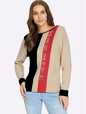 Pull à Manches Longues 50% Viscose (ecovero) - Taille Standard - Witt