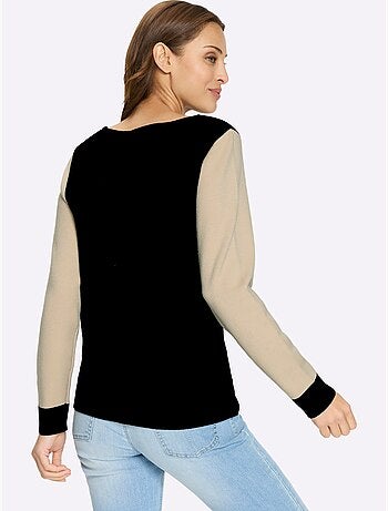 Pull à Manches Longues 50% Viscose (ecovero) - Taille Standard - Witt