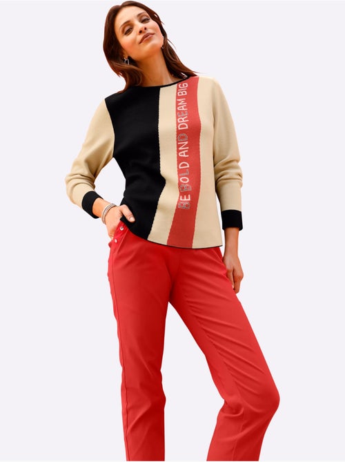 Pull à Manches Longues 50% Viscose (ecovero) - Taille Standard - Witt - Kiabi Pull à Manches Longues 50% Viscose (ecovero) - Taille Standard - Witt - Kiabi