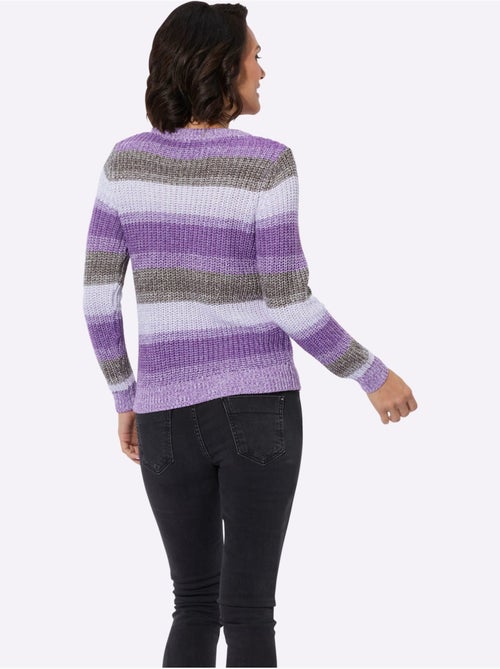 Pull à manches longues 55% coton - taille standard - witt - Kiabi