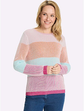 Pull à Manches Longues 60% Coton - Taille Standard - Moda Vilona