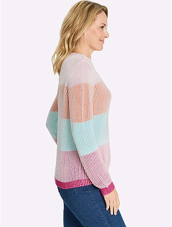 Pull à Manches Longues 60% Coton - Taille Standard - Moda Vilona
