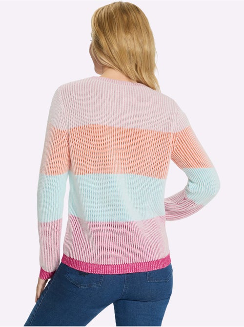 Pull à Manches Longues 60% Coton - Taille Standard - Moda Vilona - Kiabi Pull à Manches Longues 60% Coton - Taille Standard - Moda Vilona - Kiabi