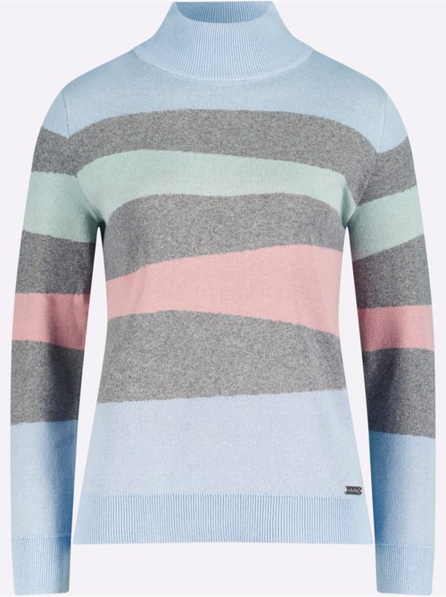 Pull à manches longues 64% coton - taille standard - witt - Kiabi Pull à manches longues 64% coton - taille standard - witt - Kiabi