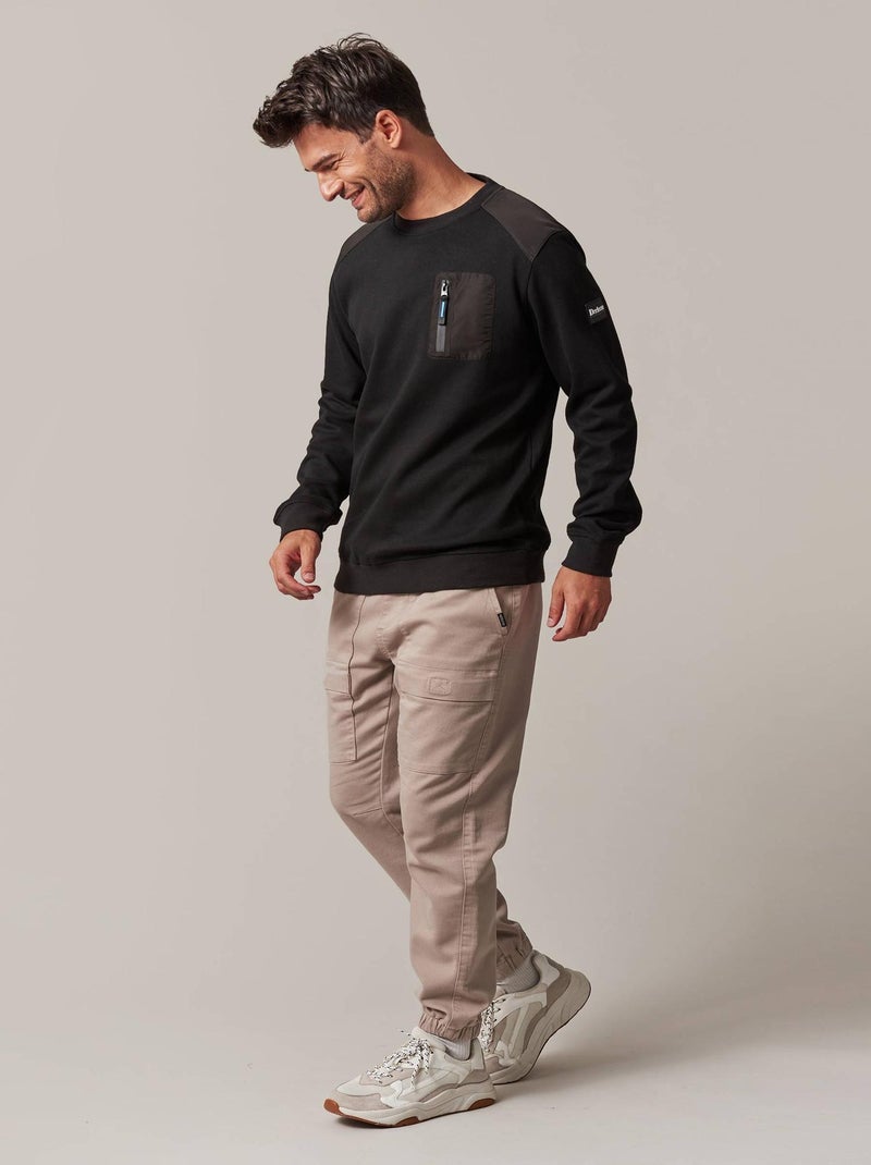 Pull Homme Chereskin Taille L – Manches Longues Col Rond – Bon état – Idéal Pour Tous Les Jours